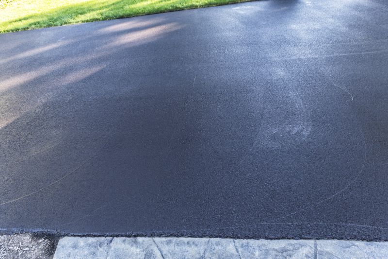 Freshly Laid Blacktop Surface